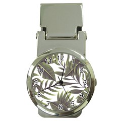 Tropical Leaves Money Clip Watches by goljakoff