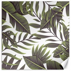 Tropical Leaves Canvas 16  X 16  by goljakoff