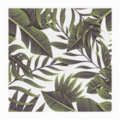 Tropical Leaves Medium Glasses Cloth (2 Sides) by goljakoff