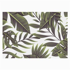 Tropical Leaves Large Glasses Cloth by goljakoff