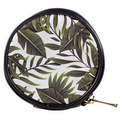 Tropical Leaves Mini Makeup Bag by goljakoff