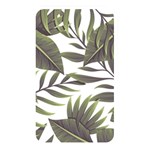 Tropical leaves Memory Card Reader (Rectangular) Front