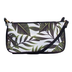 Tropical Leaves Shoulder Clutch Bag by goljakoff