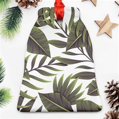 Tropical Leaves Ornament (bell) by goljakoff