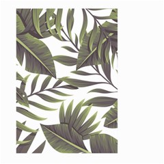 Tropical Leaves Large Garden Flag (two Sides) by goljakoff