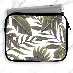 Tropical Leaves Apple Ipad 2/3/4 Zipper Cases by goljakoff