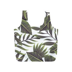 Tropical Leaves Full Print Recycle Bag (s) by goljakoff