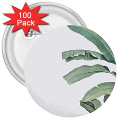 Palm Leaves 3  Buttons (100 Pack)  by goljakoff