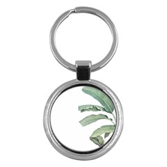 Palm Leaves Key Chain (round) by goljakoff