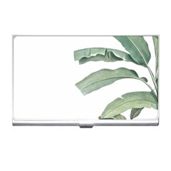 Palm Leaves Business Card Holder by goljakoff