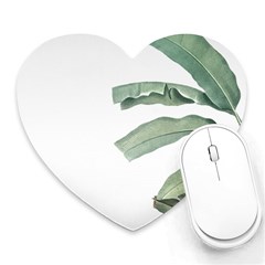 Palm Leaves Heart Mousepads by goljakoff