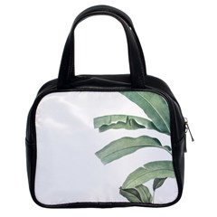 Palm Leaves Classic Handbag (two Sides) by goljakoff