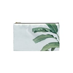 Palm Leaves Cosmetic Bag (small) by goljakoff