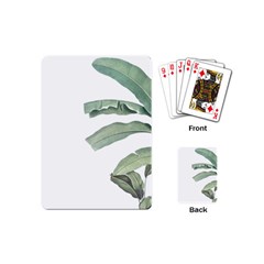 Palm Leaves Playing Cards Single Design (mini) by goljakoff