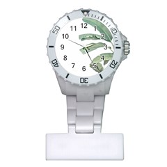 Palm Leaves Plastic Nurses Watch by goljakoff