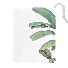 Palm Leaves Drawstring Pouch (5xl) by goljakoff