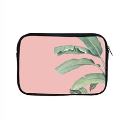 Palm Leaf On Pink Apple Macbook Pro 15  Zipper Case by goljakoff