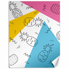 Modern Pineapples Canvas 18  X 24  by goljakoff