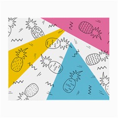 Modern Pineapples Small Glasses Cloth (2 Sides) by goljakoff