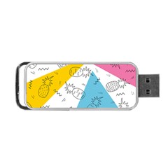 Modern Pineapples Portable Usb Flash (one Side) by goljakoff