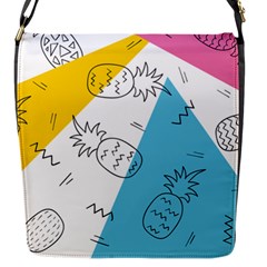 Modern Pineapples Flap Closure Messenger Bag (s) by goljakoff