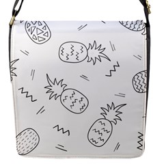 Pineapples Flap Closure Messenger Bag (s) by goljakoff