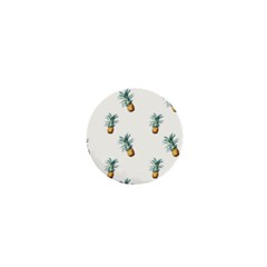 Tropical pineapples 1  Mini Buttons