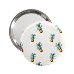 Tropical pineapples 2.25  Handbag Mirrors Front