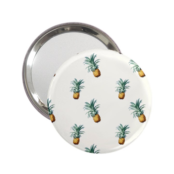 Tropical pineapples 2.25  Handbag Mirrors