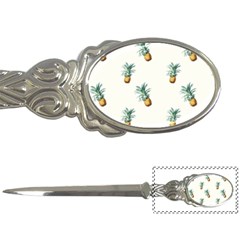 Tropical pineapples Letter Opener