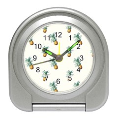 Tropical pineapples Travel Alarm Clock