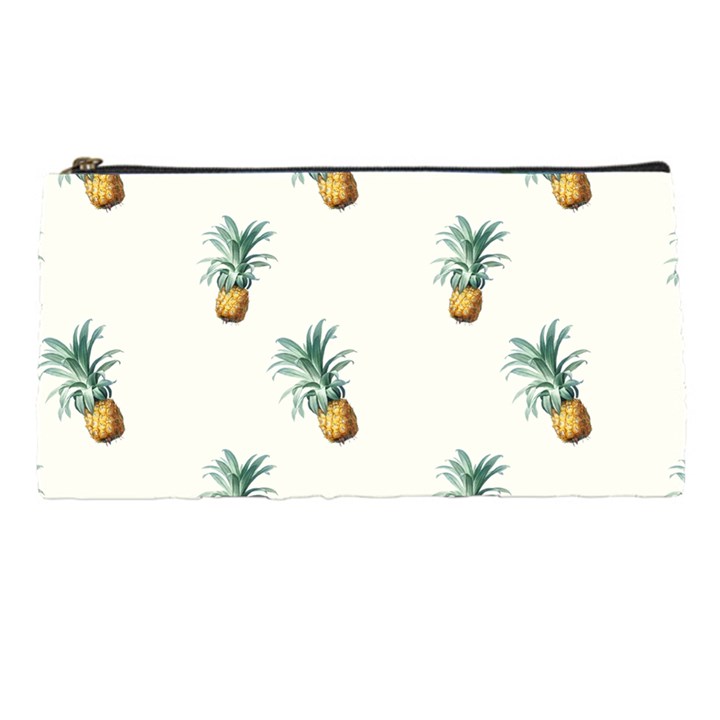 Tropical pineapples Pencil Case