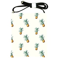 Tropical Pineapples Shoulder Sling Bag by goljakoff