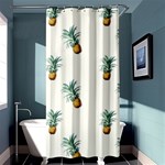 Tropical pineapples Shower Curtain 36  x 72  (Stall)  Curtain(36 X72 ) - 33.26 x66.24  Curtain(36 X72 )