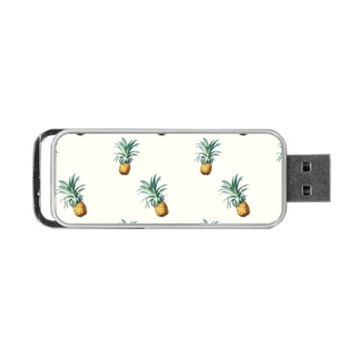 Tropical pineapples Portable USB Flash (One Side)