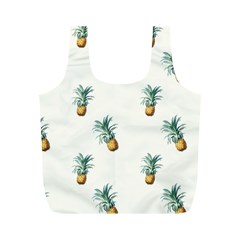 Tropical Pineapples Full Print Recycle Bag (m) by goljakoff