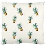 Tropical pineapples Large Flano Cushion Case (One Side) Front