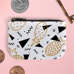 Golden pineapples Mini Coin Purse