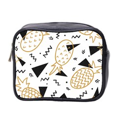 Golden Pineapples Mini Toiletries Bag (two Sides) by goljakoff