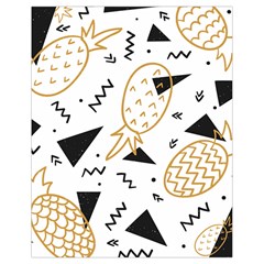 Golden pineapples Drawstring Bag (Small)