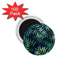 Green Leaves 1 75  Magnets (100 Pack)  by goljakoff