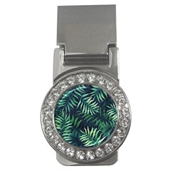 Green Leaves Money Clips (cz)  by goljakoff