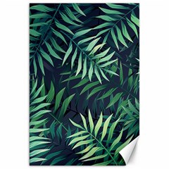 Green Leaves Canvas 20  X 30  by goljakoff