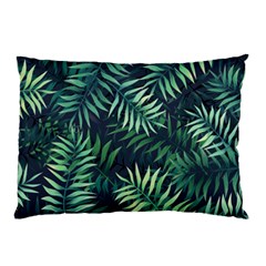 Green Leaves Pillow Case by goljakoff