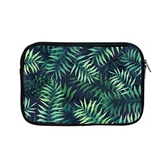 Green Leaves Apple Ipad Mini Zipper Cases by goljakoff