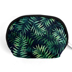 Green Leaves Accessory Pouch (medium) by goljakoff