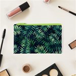 Green leaves Cosmetic Bag (XS) Front