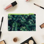 Green leaves Cosmetic Bag (XS) Back