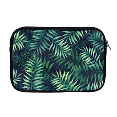 Green Leaves Apple Macbook Pro 17  Zipper Case by goljakoff