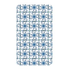 Azulejo Style Blue Tiles Memory Card Reader (rectangular) by MintanArt